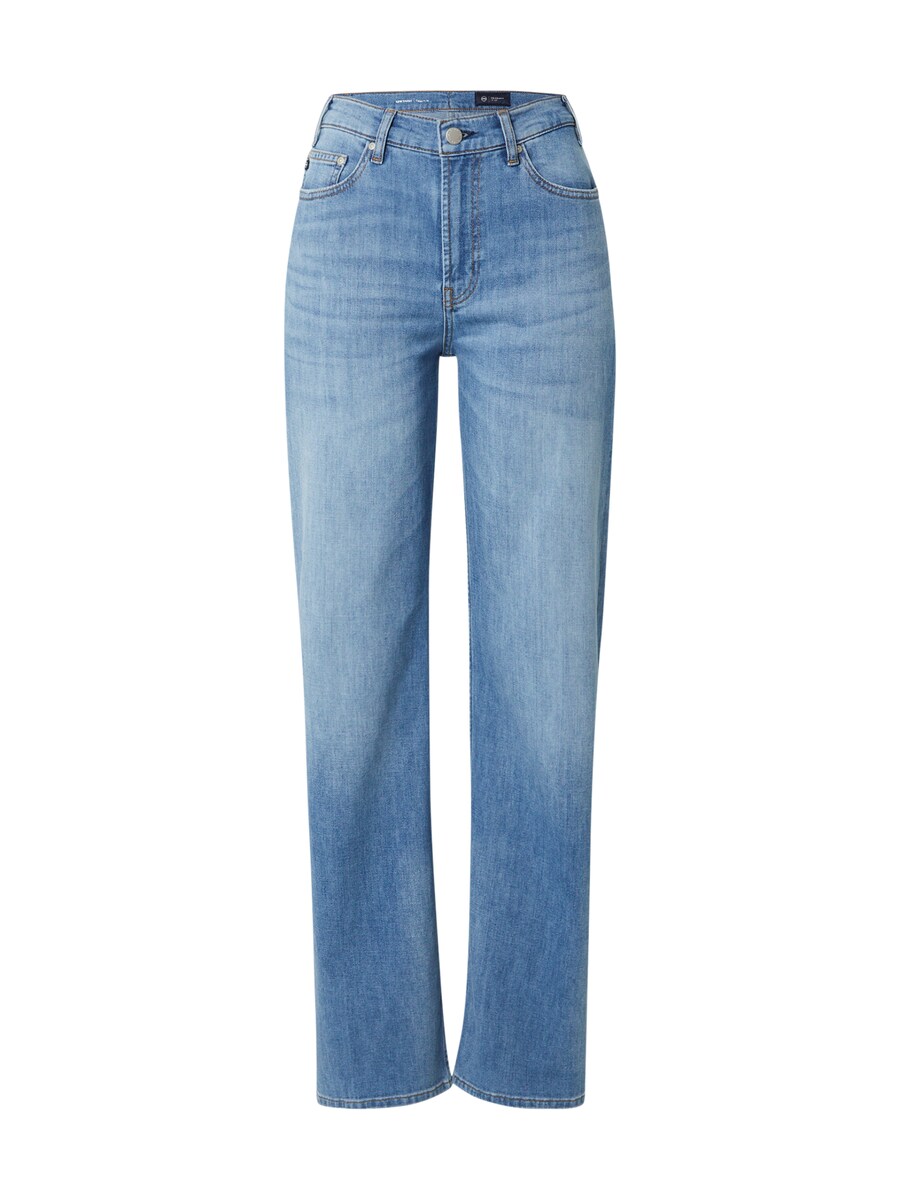 

Джинсы с широкими штанинами AG Jeans, светло-синий