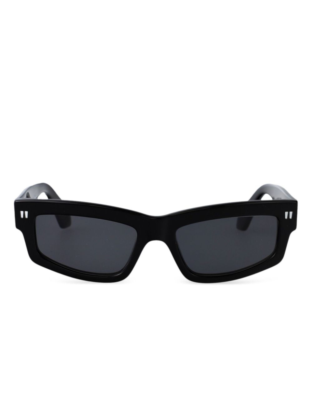 

Off-White Eyewear rectangle-frame солнцезащитные очки, черный