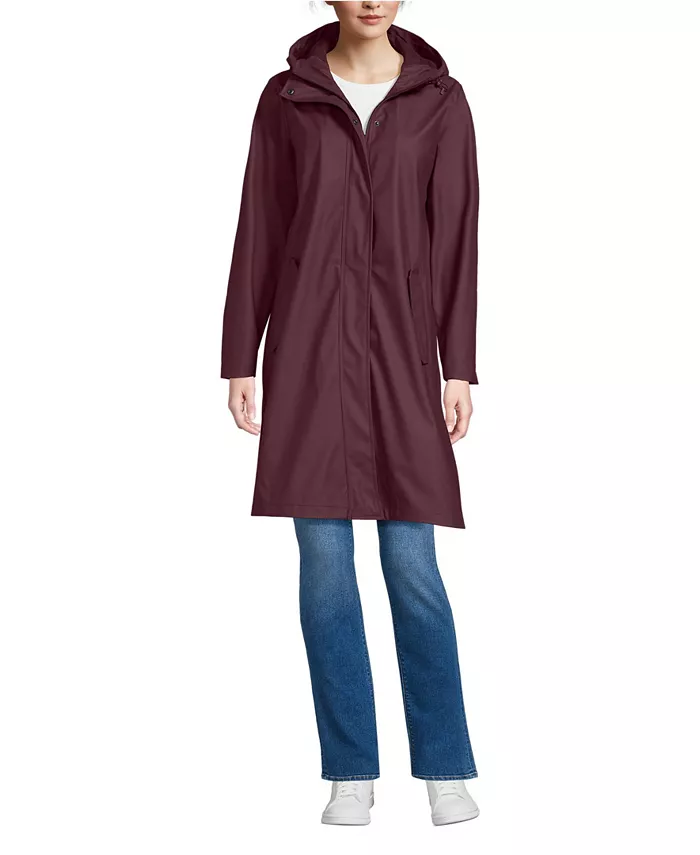 

Женский водонепроницаемый плащ Squall Lands' End, красный