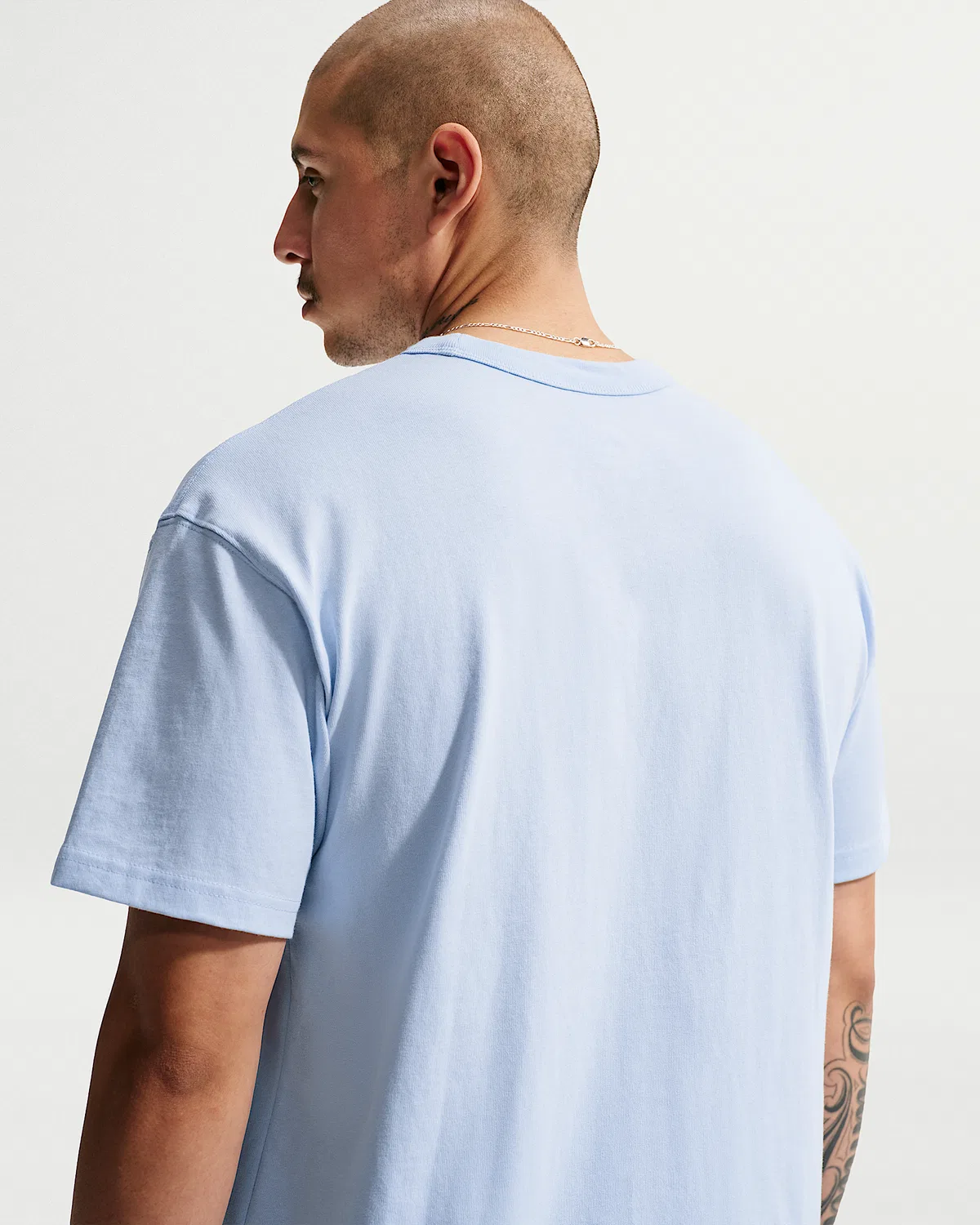Мужская футболка Nike Sportswear Premium Essentials, Hydrogen Blue — фото 2