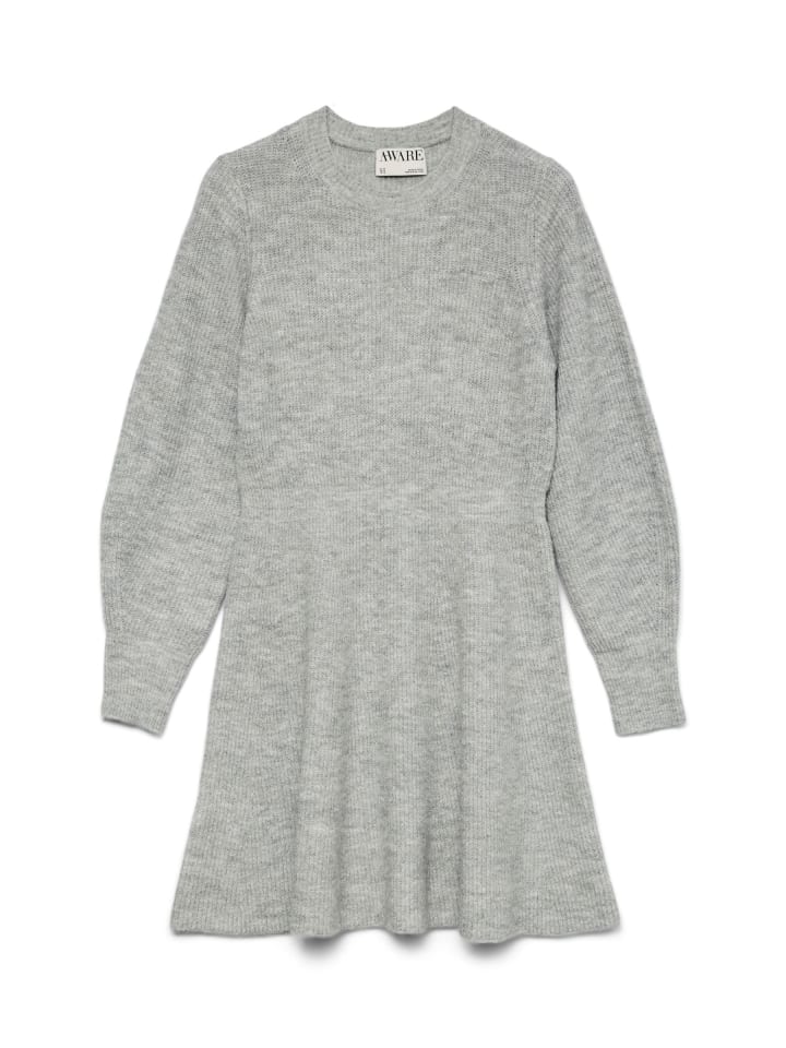 

Платье до колена Vero Moda, светло-серый меланж