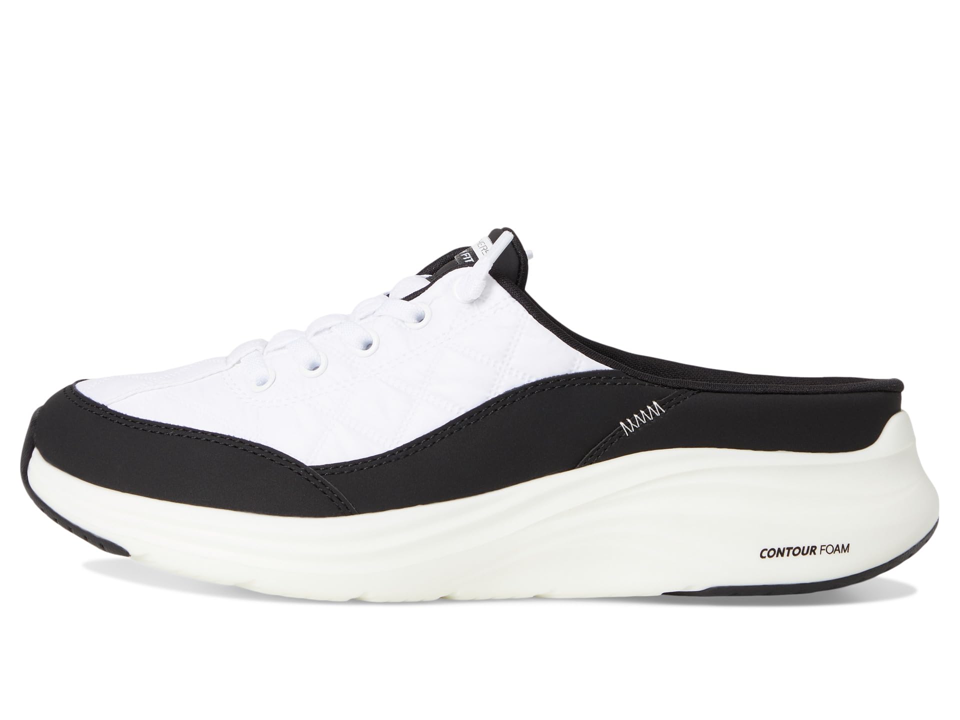 Кроссовки SKECHERS Contour Foam - Cozy Fit, цвет White/Black — фото 4