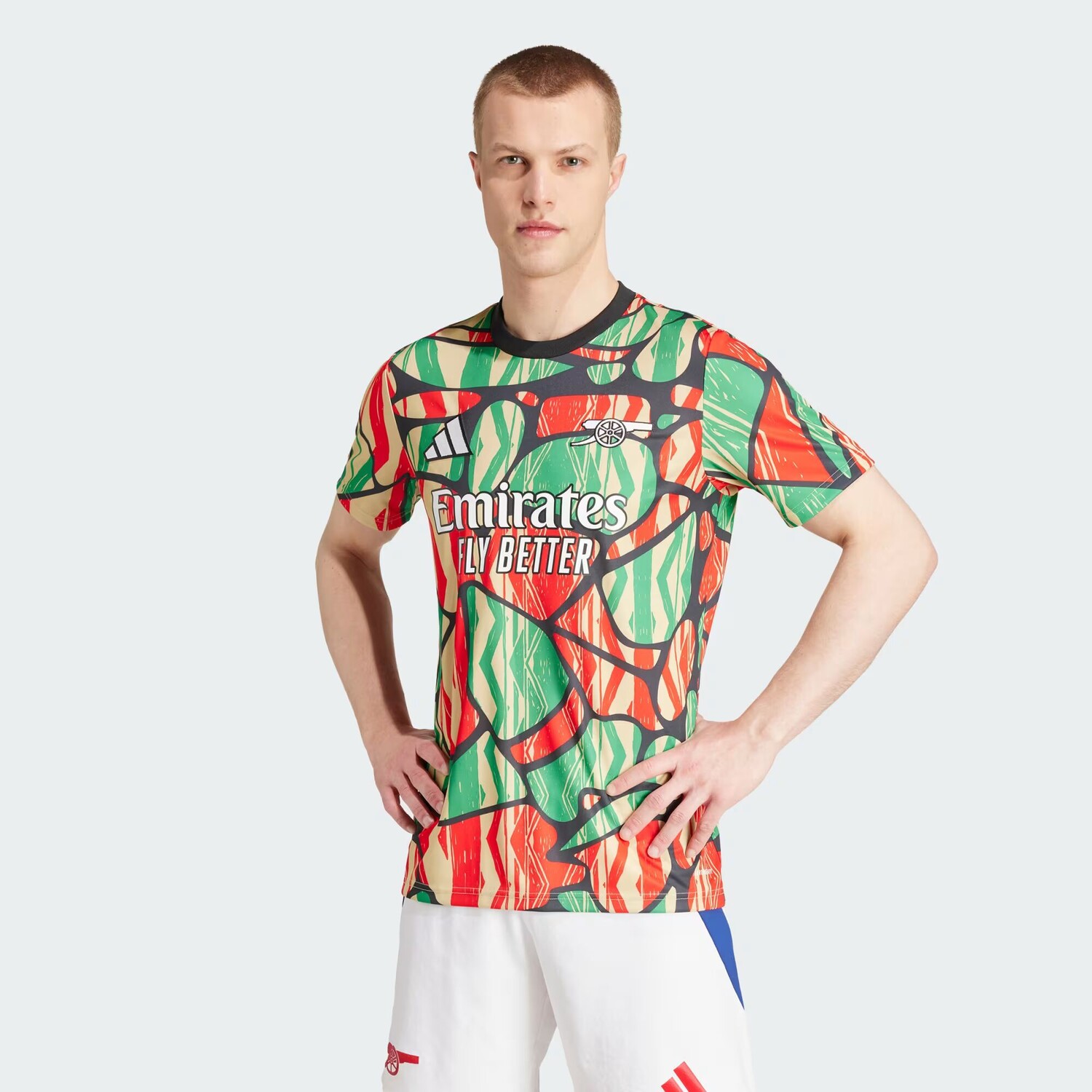 

Предматчевая майка Арсенала Adidas, цвет Red/Black