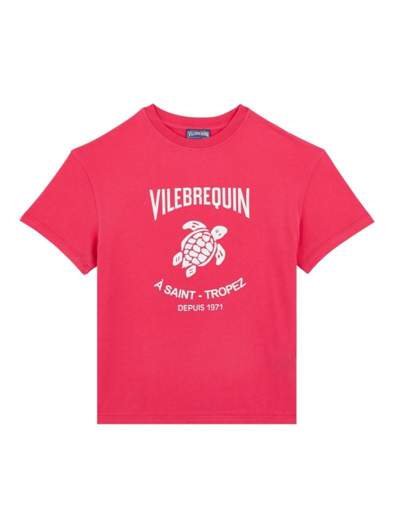 

Футболка с логотипом Vilebrequin Kids, красный