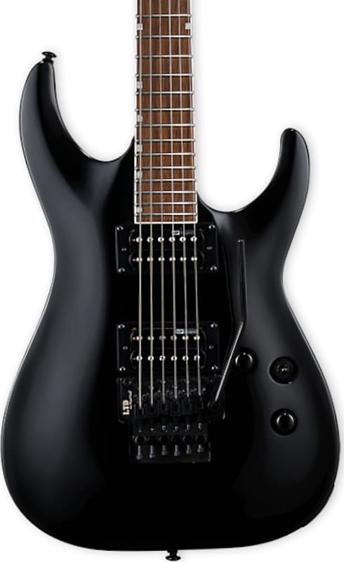 

Электрогитара ESP Ltd. MH-200 Black Arched Top Electric Guitar