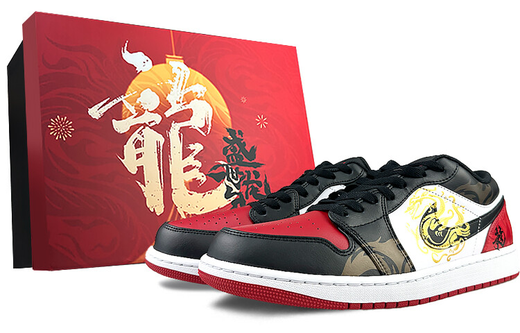 

Кроссовки Vintage Jordan Air Jordan 1, красный/белый