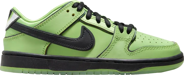 

Кроссовки The Powerpuff Girls x Dunk Low Pro SB QS PS 'Buttercup', зеленый