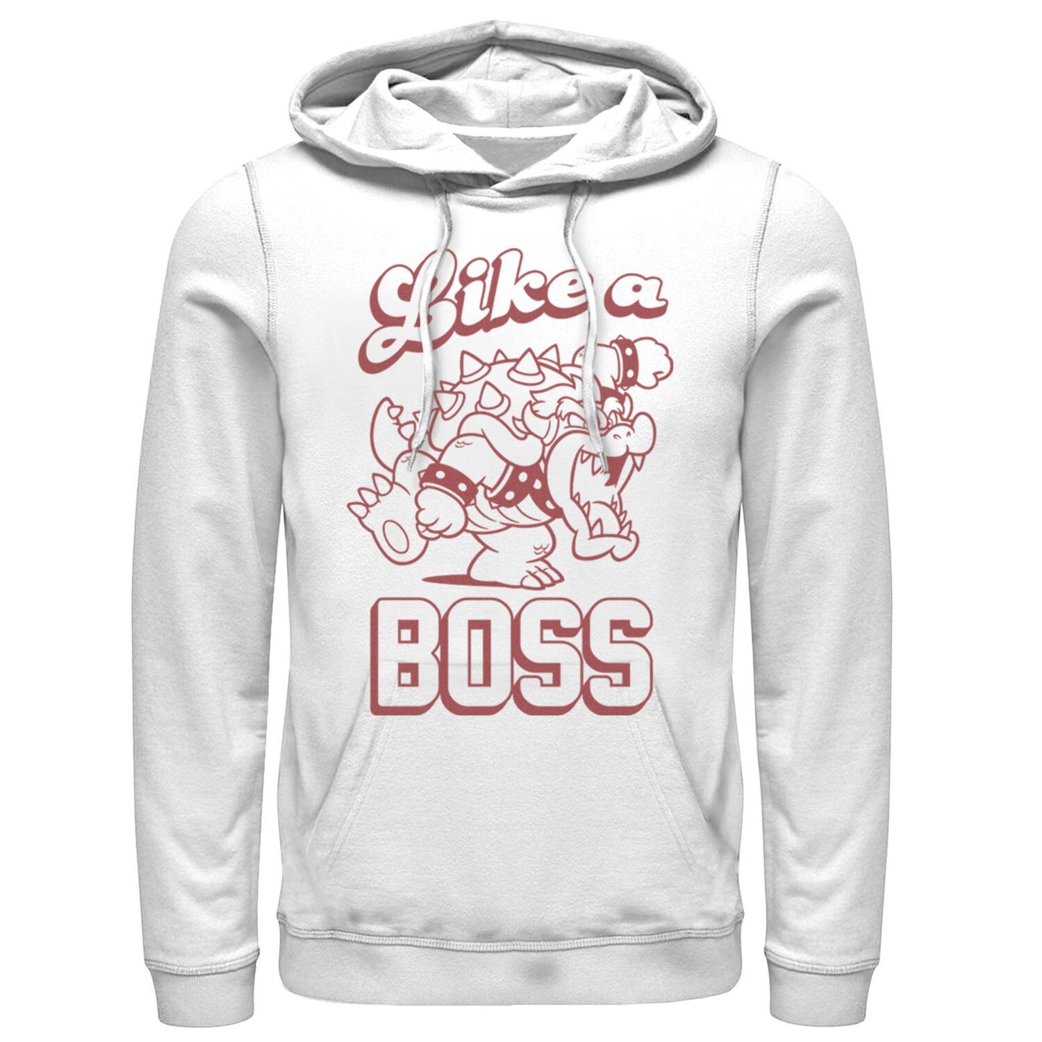 

Мужская толстовка с капюшоном Nintendo Super Mario Bowser Like A Boss Koopa King Licensed Character