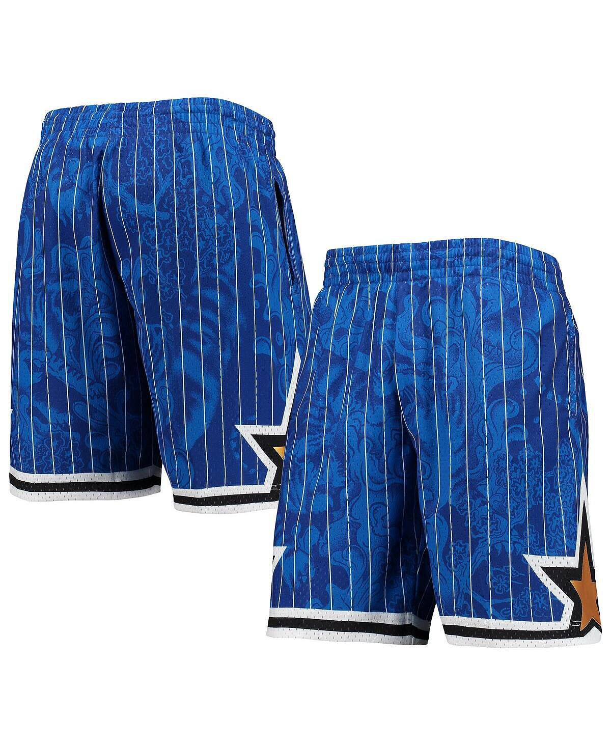 

Мужские синие шорты Orlando Magic Hardwood Classics Lunar New Year Swingman Mitchell & Ness