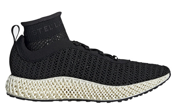 Кроссовки stella mccartney x alphaedge 4d Adidas, черный — фото 2