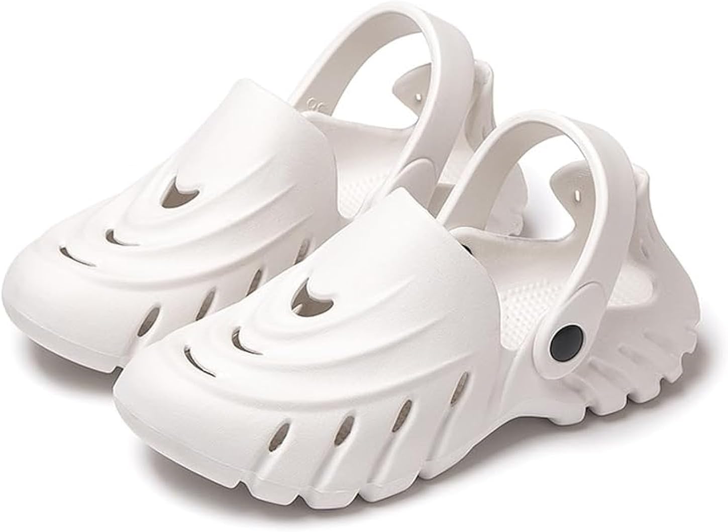 

YSMCBXMS Универсальные повседневные сабо из ЭВА для взрослых, летние садовые сабо, легкие и удобные сандалии для дома и улицы, пляжная обувь, домашние тапочки Proptmina, белый