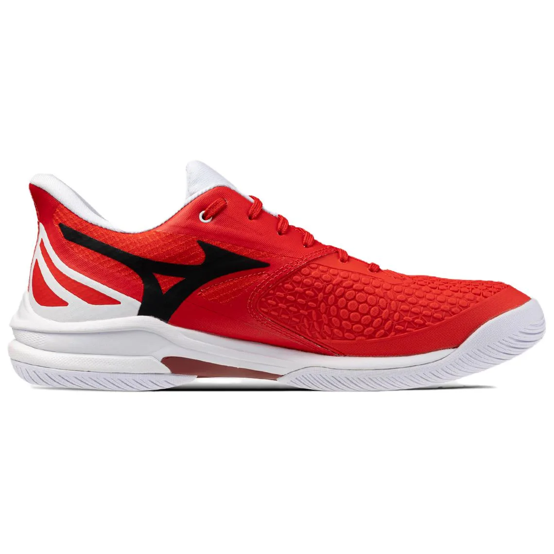 Mizuno Кроссовки для тенниса WAVE EXCEED TOUR 7 AC низкие унисекс красный/белый — фото 4