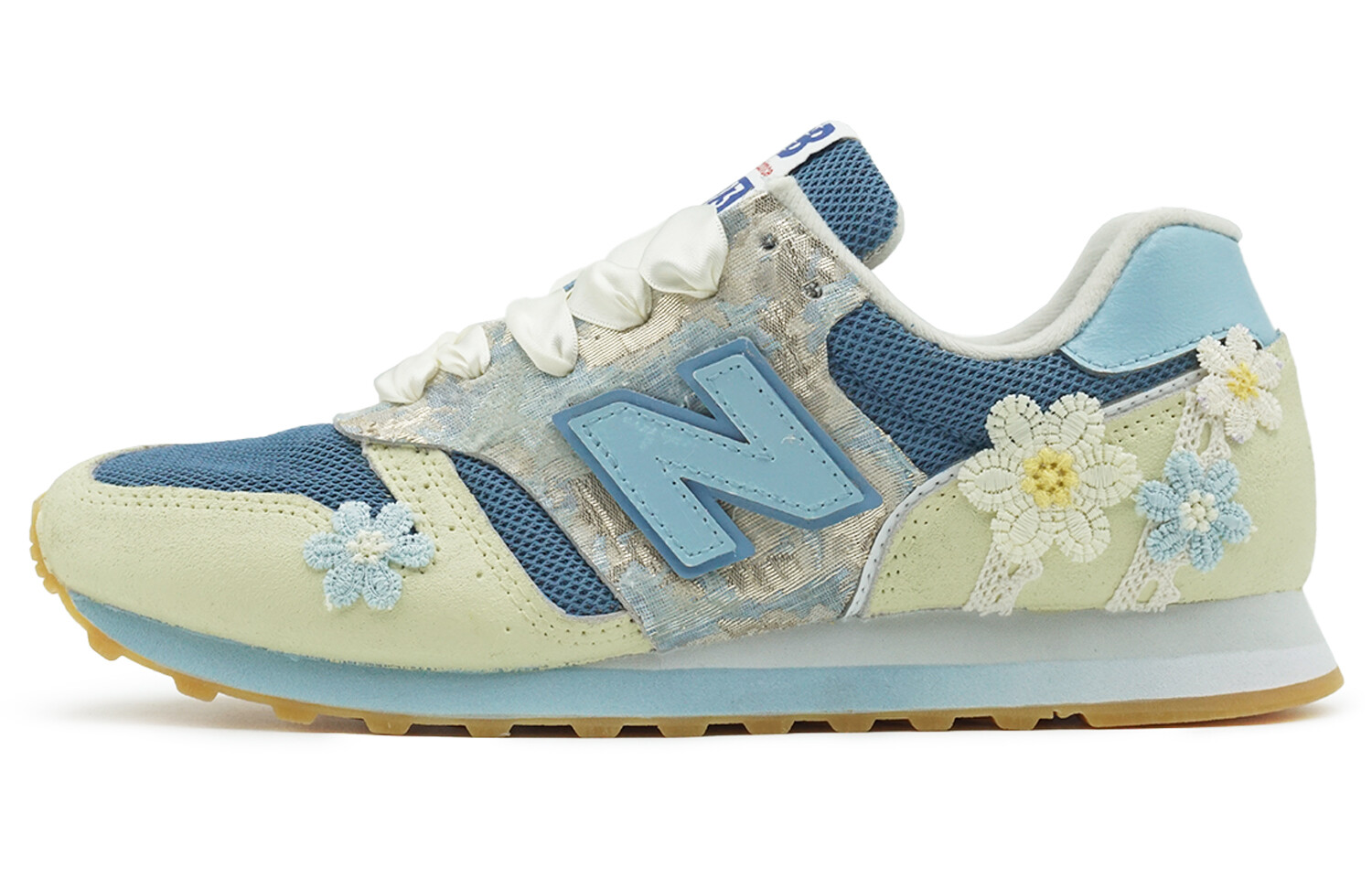 

Кроссовки NB 373 унисекс с низким верхом желто-синие New Balance