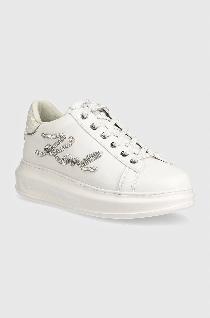 

Кожаные кроссовки Karl Lagerfeld KAPRI, белый