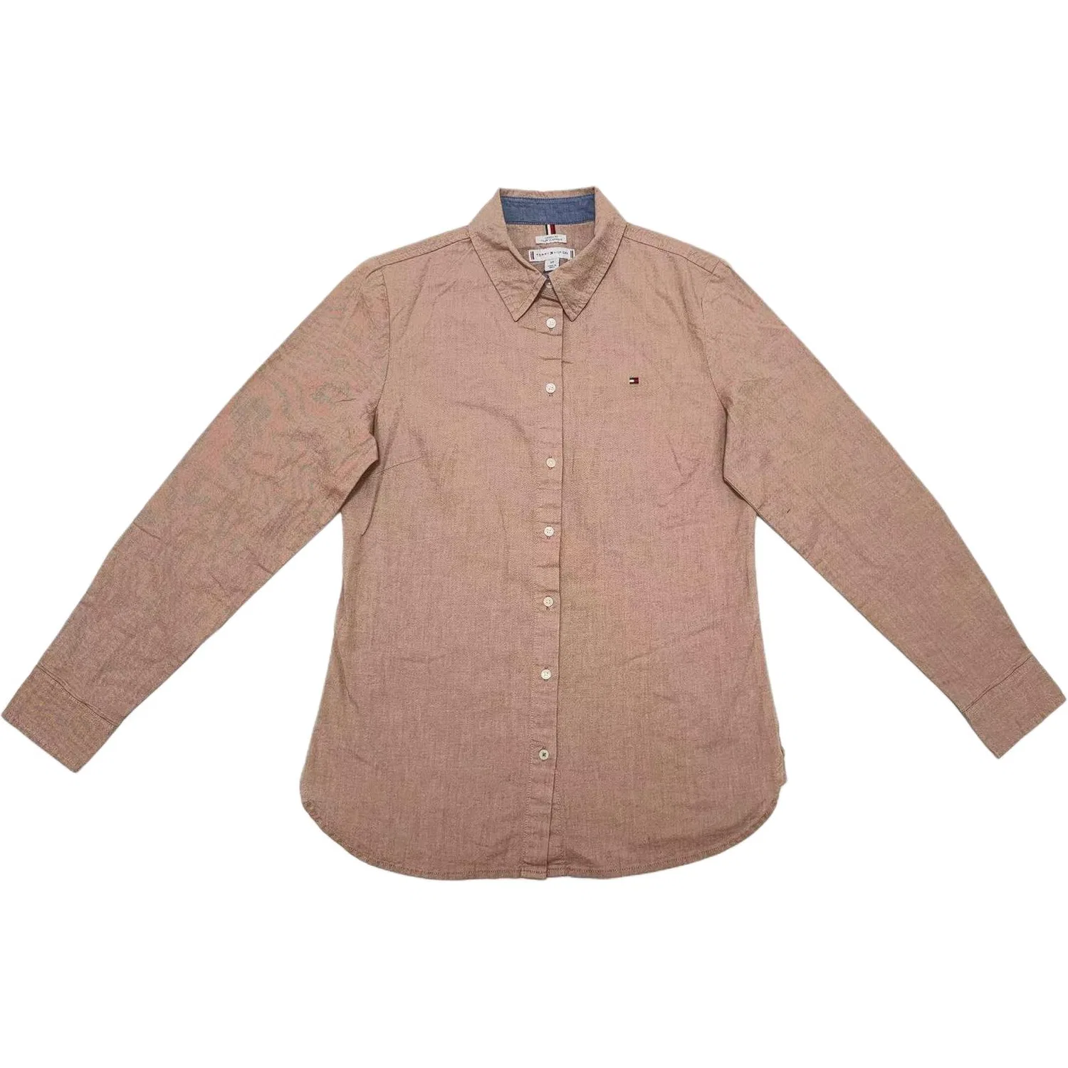 Рубашка женская Caramel с острым воротником Tommy Hilfiger