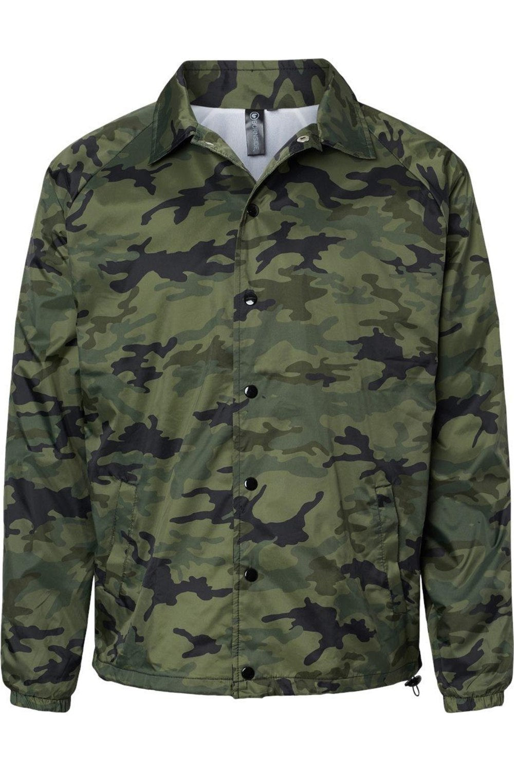 

Куртка тренера Burnside, цвет green camo