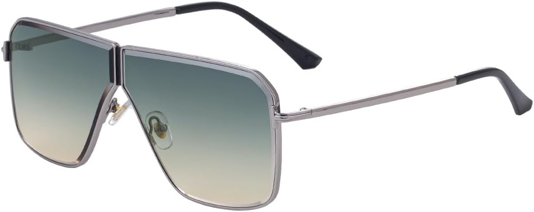 

Классические мужские солнцезащитные очки, прочная металлическая оправа с защитой от УФ-излучения UV400, вневременной ретро-стиль и высококачественное исполнение GDKPJDT, 6