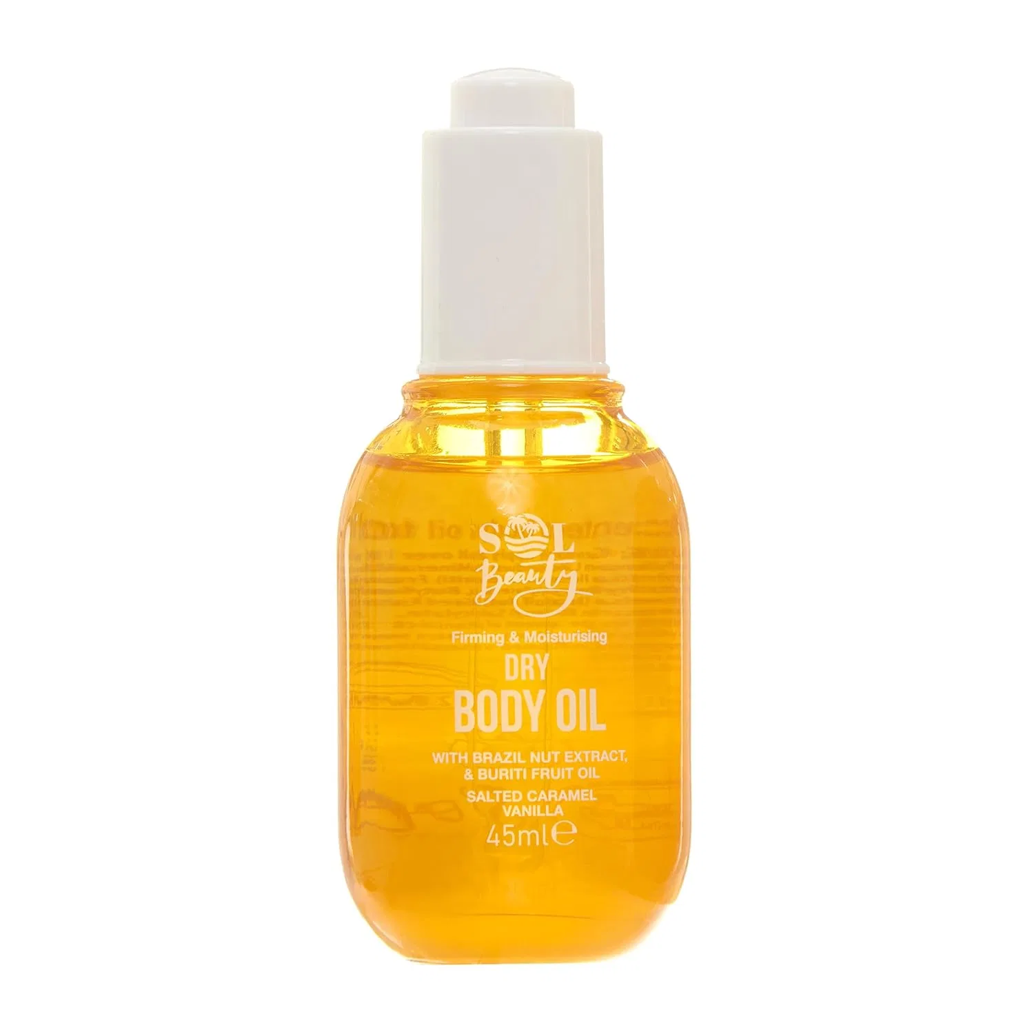 Сухое масло для тела Sol Beauty с ароматом карамели и ванили Sol Beauty
