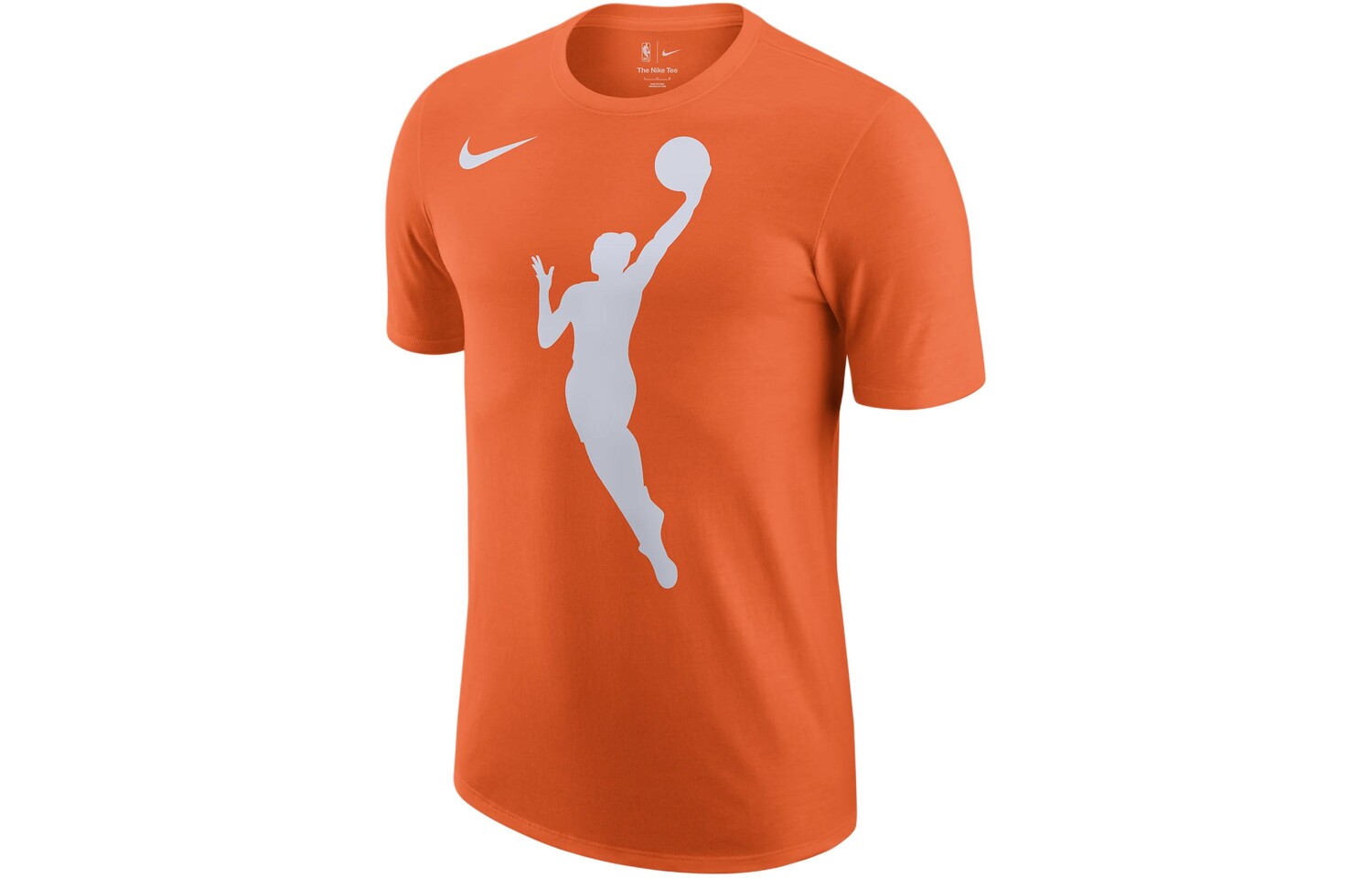 

Футболка унисекс ярко-оранжевая Nike, оранжевый