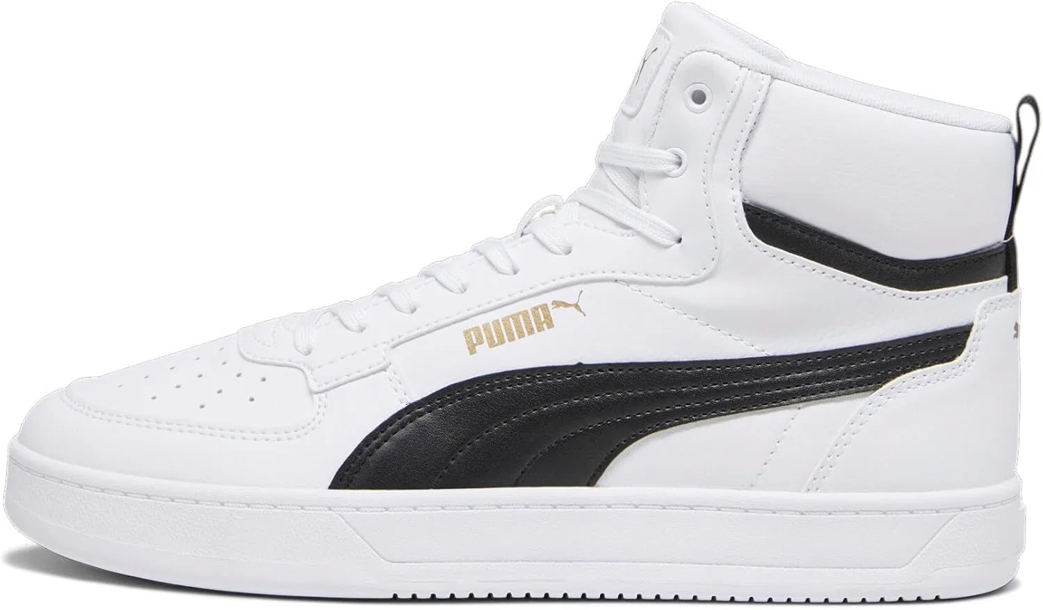 Мужские кроссовки средней высоты Caven 2.0 PUMA, 2-Puma White Puma Black Gold