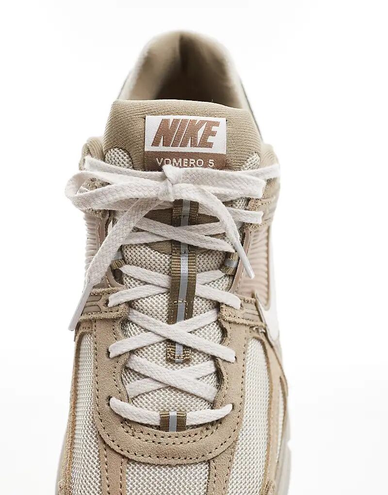 Кроссовки Zoom Vomero 5 светло-коричневого цвета Nike — фото 3