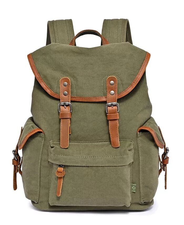 

Холщовый рюкзак Shady Cove TSD BRAND, зеленый