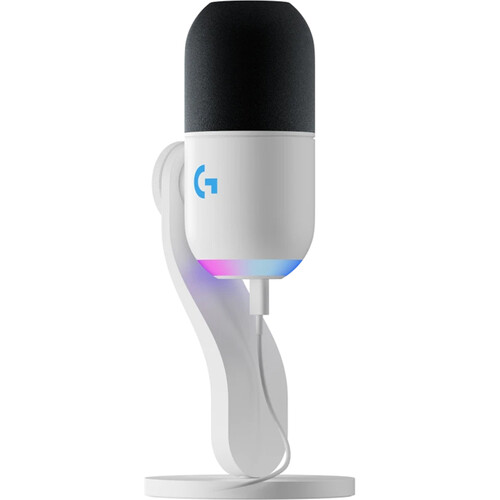 

Динамический микрофон Logitech G Yeti GX RGB USB-C Gaming Microphone (White)