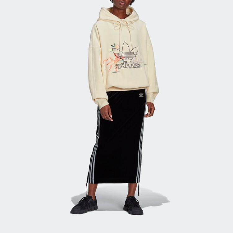 Свитшот Angel Chen X женский молочно-белый Adidas Originals — фото 3