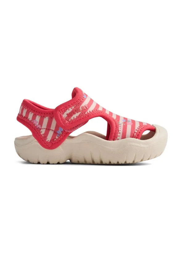 Детские туфли бани Wheat, Red Stripe Flowers