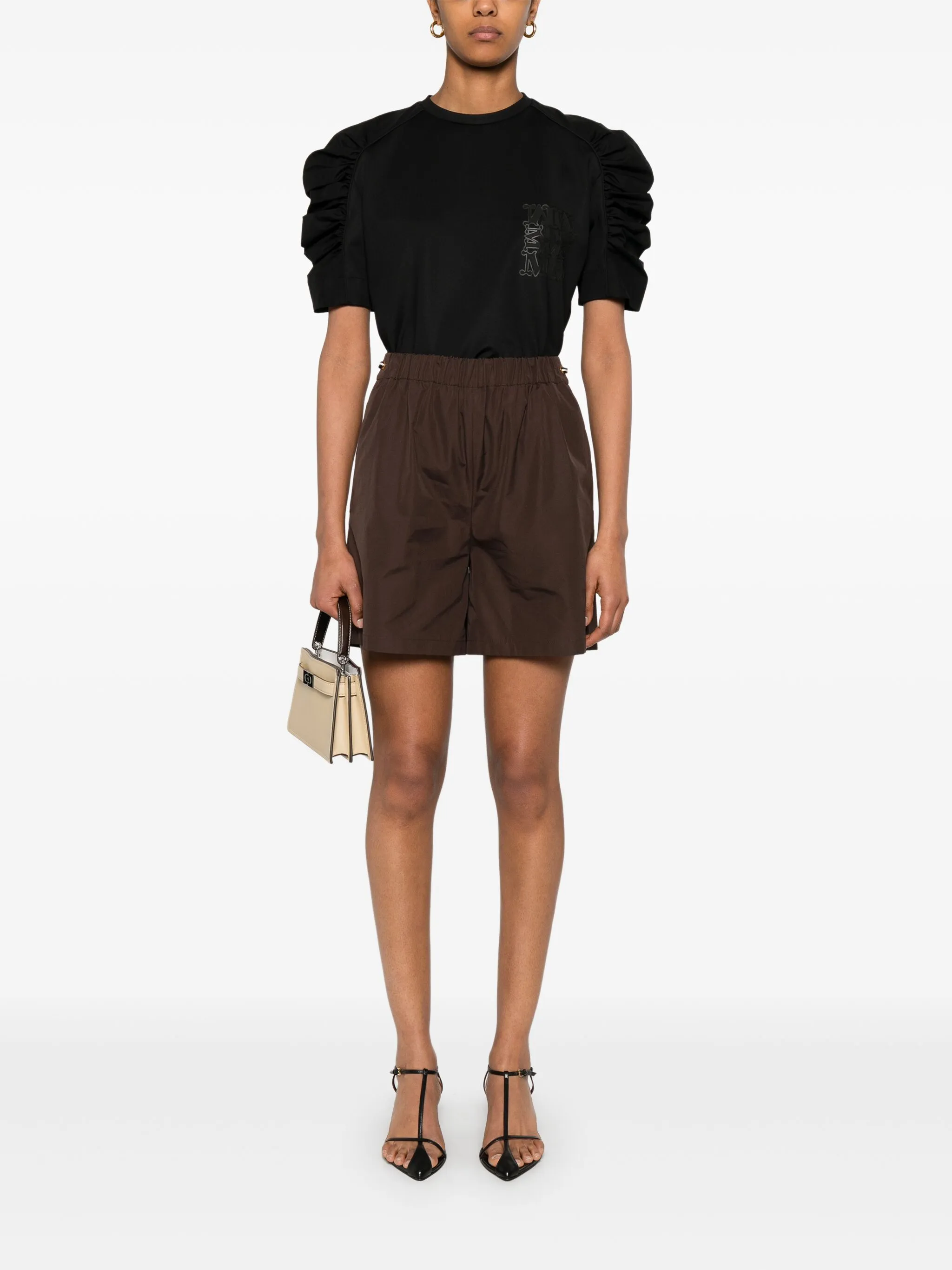 Топ Mantide Max Mara, черный — фото 2