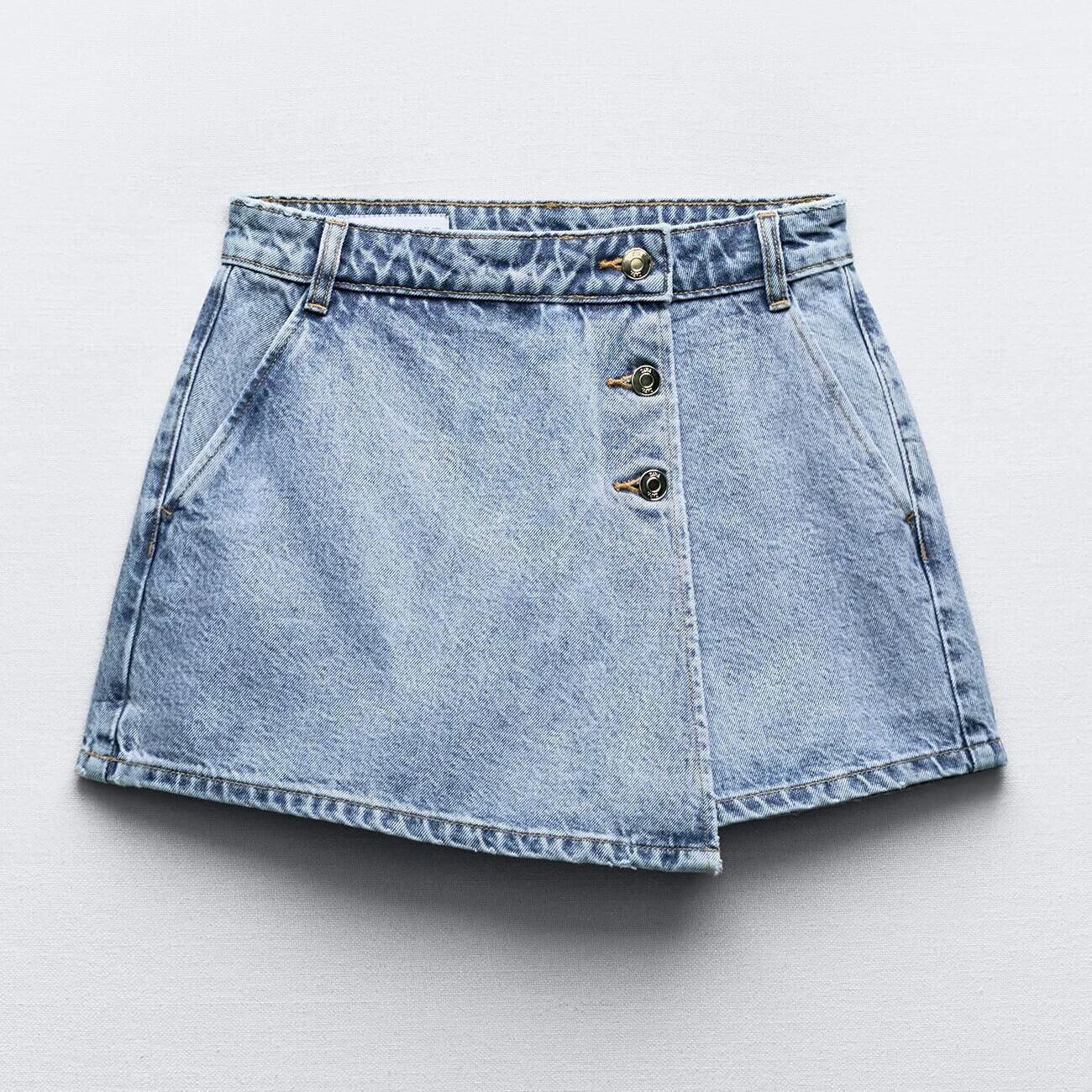 

Шорты Zara Z1975 Denim Crossover, голубой