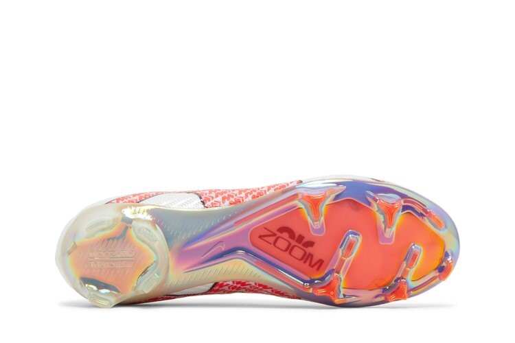 Кроссовки Nike Zoom Mercurial Vapor 15 Elite FG, белый — фото 4