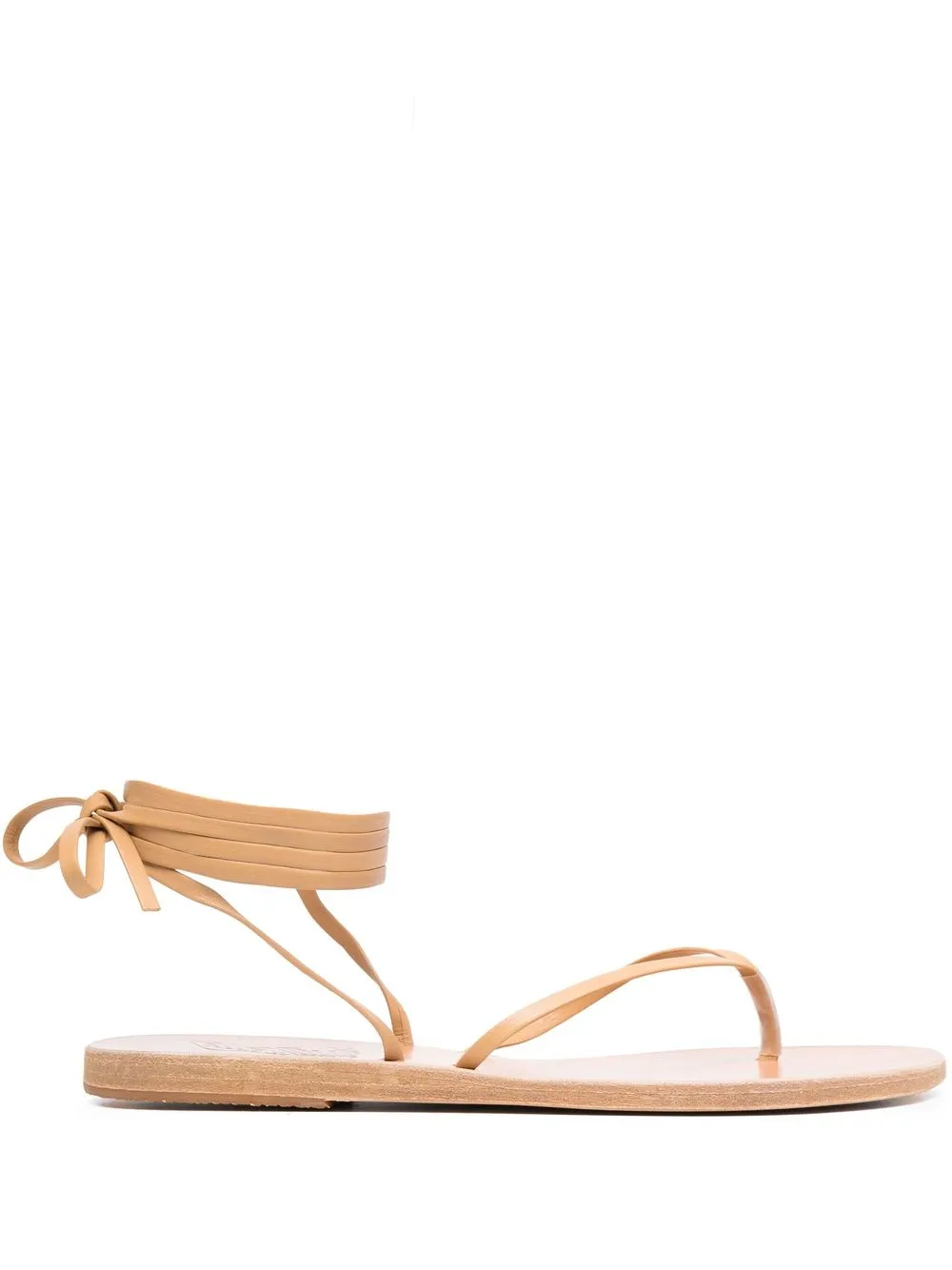 Сандалии с завязками на щиколотке Ancient Greek Sandals, нейтральный