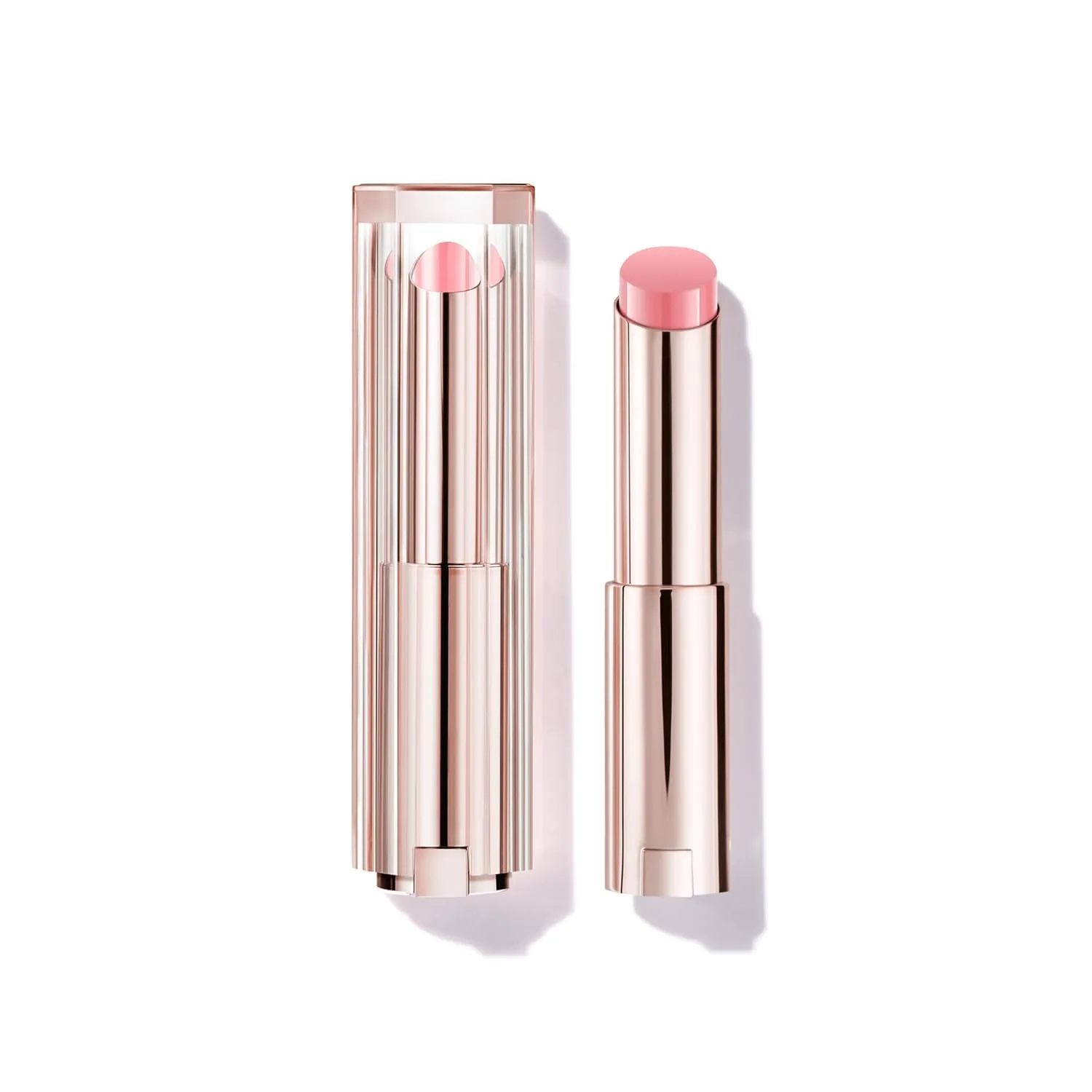 Увлажняющий бальзам для губ Lancôme Lip Idôle Squalane-12 Butterglow - мгновенный блеск, 24-часовое увлажнение и регулируемая интенсивность цвета для гладких и увлажненных губ., 10 Pink ÔH LA LA (Sheer Pink)