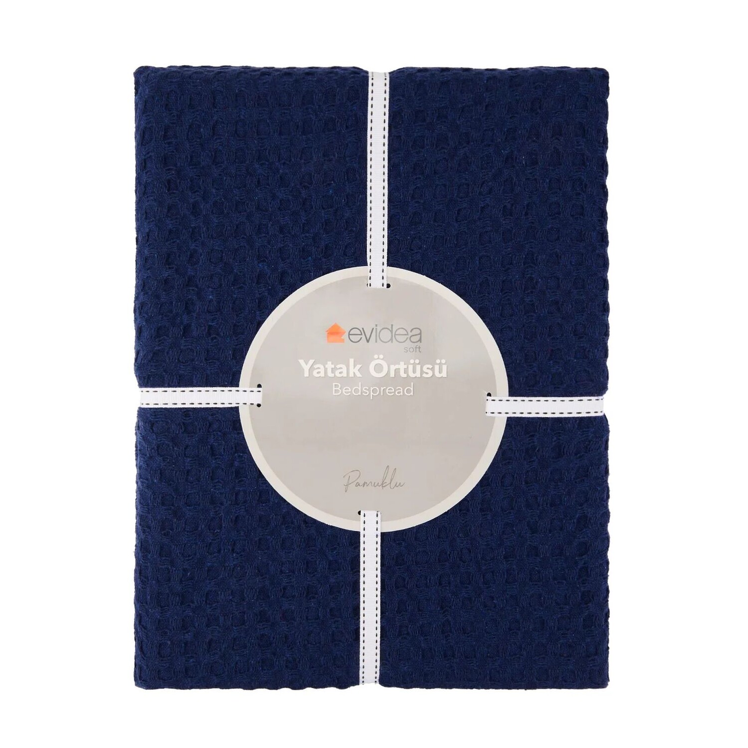 

Evidea Soft Venna Односпальное покрывало - Индиго - 160x230 см