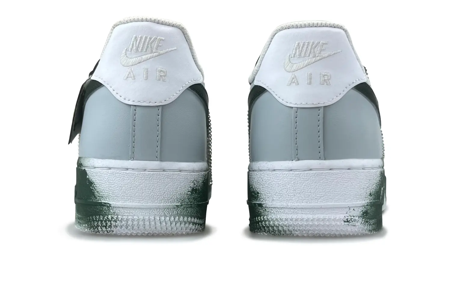 

Кроссовки Nike Air Force 1 Skateboarding Shoes Men Low-top Blue/Green/White, зеленый