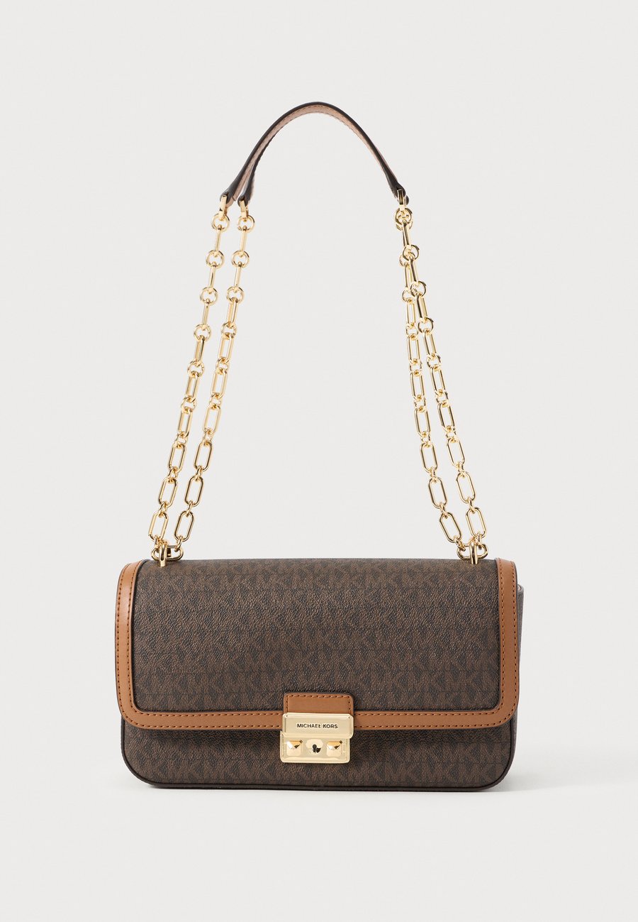 

Сумка кросс-боди MICHAEL Michael Kors TRIBECA CHAIN, Brown/Acorn/Brown