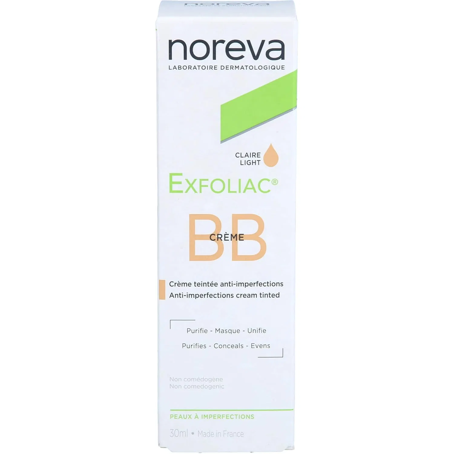 BB-крем Exfoliac Claire / Light Noreva Exfoliac, Ivory