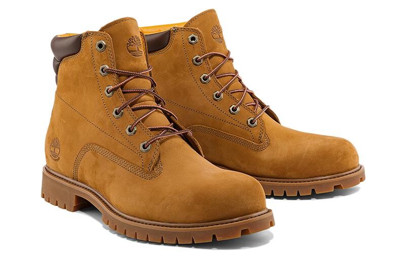 Мужские ботинки Timberland из нубука, желто-коричневый — фото 3