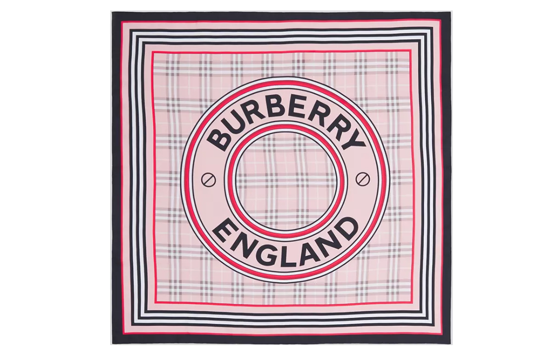 

Шёлковый платок Rouge Red Burberry