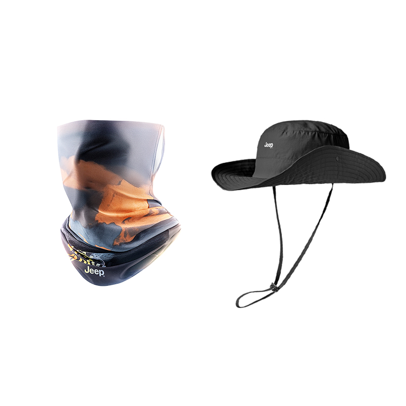 

Jeep Маска от солнца из полиэстера Unisex Black