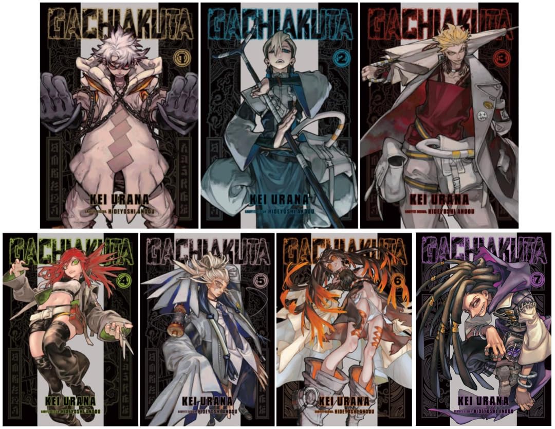 

Gachiakuta Manga Series, Complete Set Volumes 1-7, English First Print Edition (Kodansha Comics)