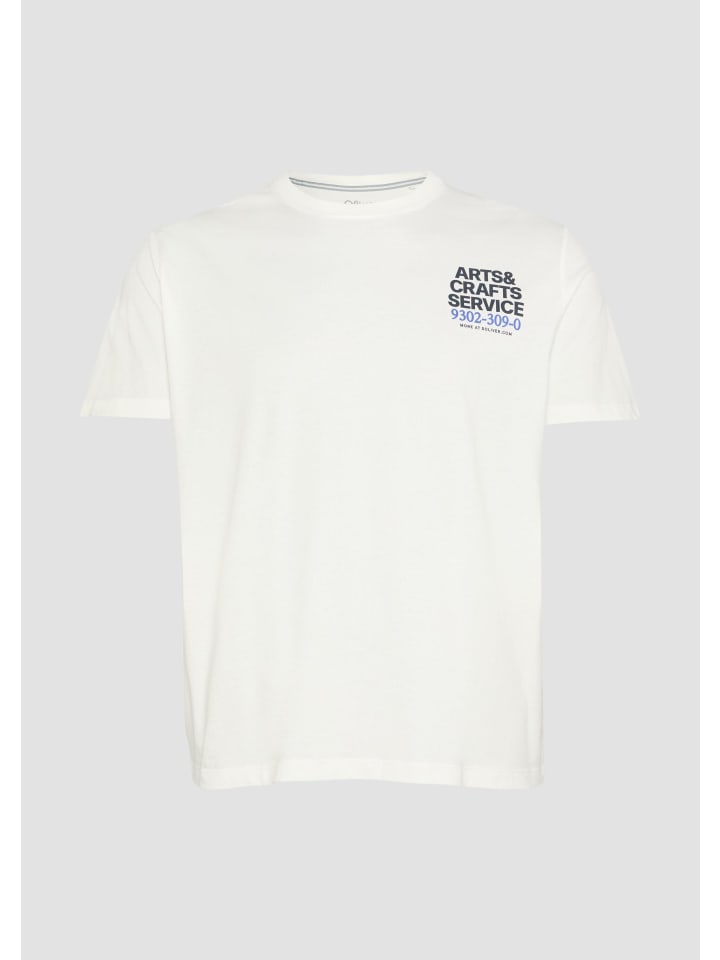 

Футболка в цвете 01D2_white s.Oliver, Белый, Футболка в цвете 01D2_white s.Oliver