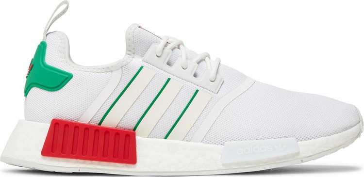 

Кроссовки NMD_R1 'White Red Green', белый