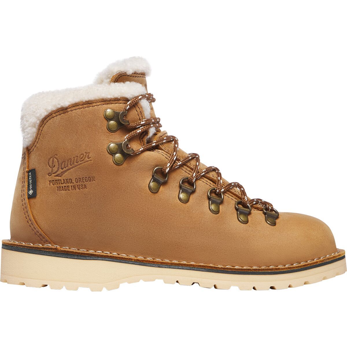 Горный перевал сапоги из овчины Danner, цвет sierra