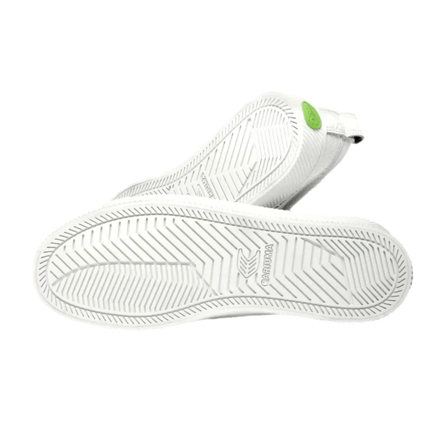 Мужские низкие кожаные кроссовки Cariuma OCA Premium Leather Sneaker, белые — фото 3
