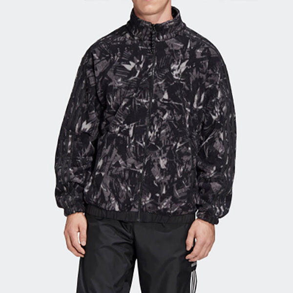 Куртка adidas originals Polar Fleece AOP Jacket For Men Black, черный — фото 3