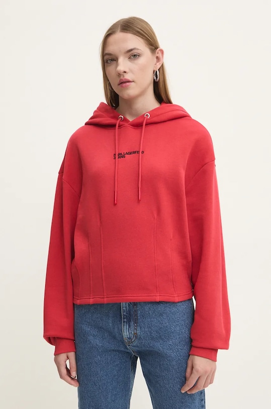 

Толстовка Karl Lagerfeld Jeans, красный