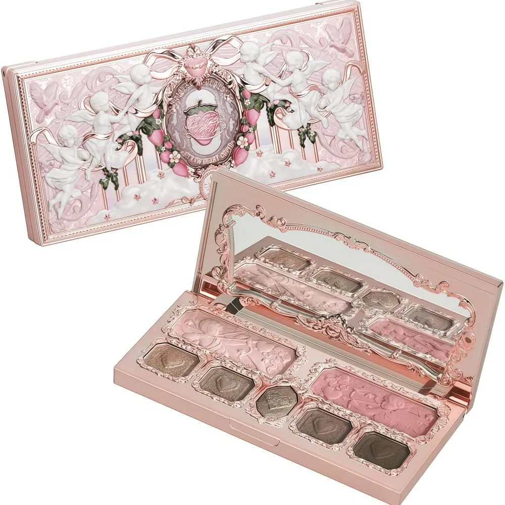 Палетка для лица Flower Knows Strawberry Cupid, 02 Strawberry Cassis