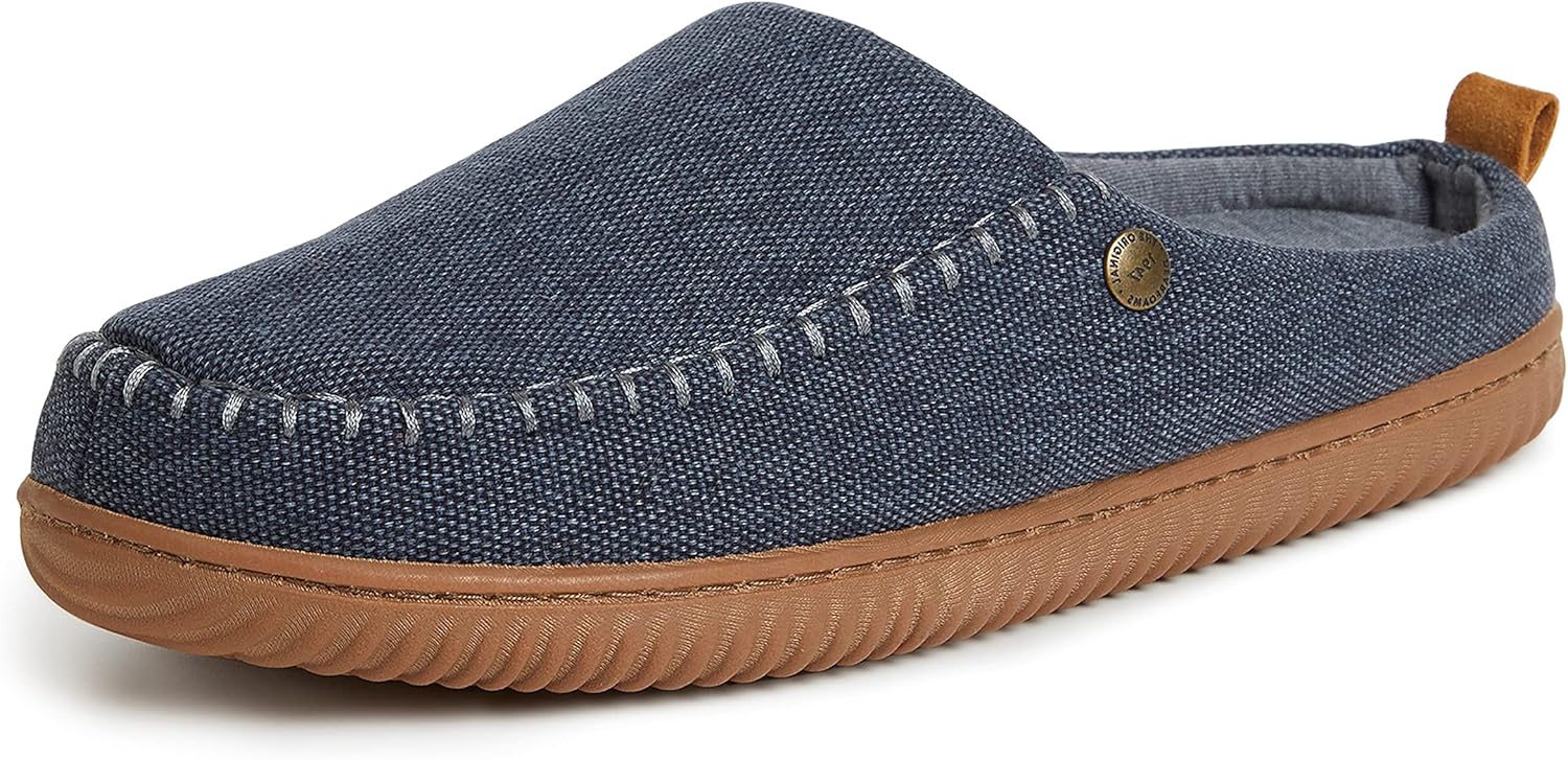 

Мужские тапочки Dearfoams Alpine Bern, темно-синий